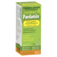 Children's Paedamin Decongestant & Antihistamine 6-12 Years 200ml 