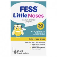 Fess Little Noses Drop + Aspirator 25ml 