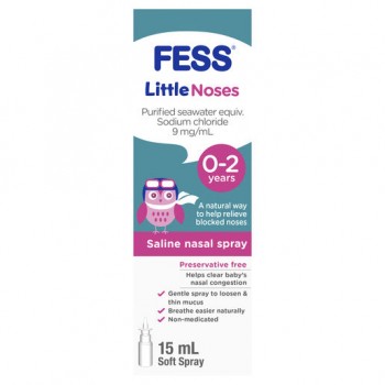Fess Little Noses Saline Spray 15ml 