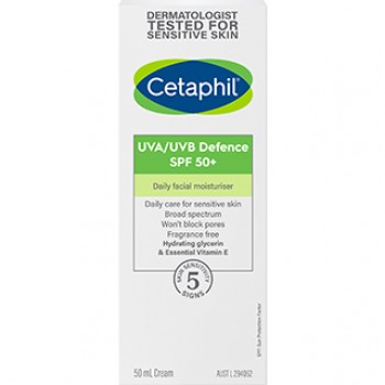 Cetaphil Daily Facial Moisturiser UVA/UVB SPF 50+ 50ml 