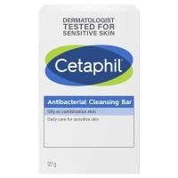 Cetaphil Antibacterial Soap Free Cleansing Bar 127g 