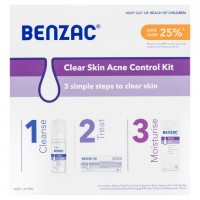 Benzac Clear Skin Acne Control Kit   