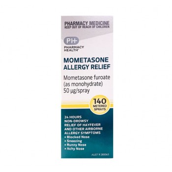 Pharmacy Health Mometasone Allergy Relief Nasal Spray 140 Doses