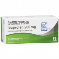 Pharmacy Health Ibuprofen 200mg 96 Tab