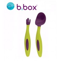 B Box Toddler Cutlery Set - Passion Splash   