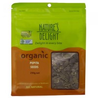 Natures Delight Organic Pepita Seeds 250g 