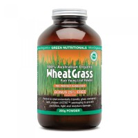 Greens Nutritionals Wheat Grass Pure Young Leaf Powder 200g 