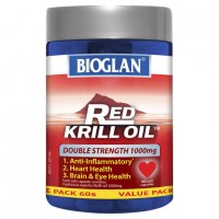 Bioglan Red Krill Oil Double Strength 1000mg 60 Cap