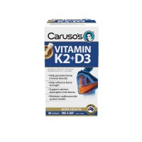 Caruso's Vitamin K2+D3 60 Cap