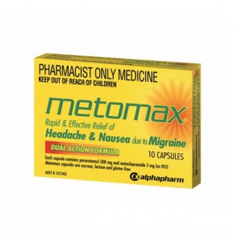 Metomax Dual Action Formula 10 Cap