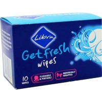 Libra Get Fresh Wipes 10 