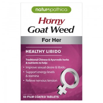Naturopathica Horny Goat Weed For Her 50 Tab