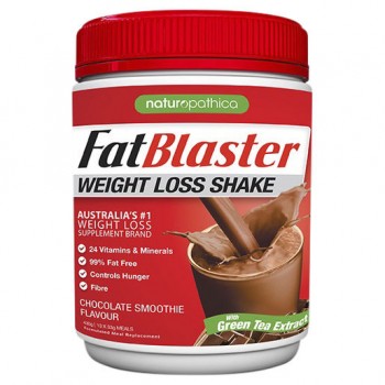 Naturopathica FatBlaster Weight Loss Shake Chocolate (30% less sugar) 430g 