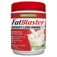 Naturopathica FatBlaster Weight Loss Shake Vanilla  (30% less sugar) 430g 