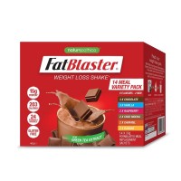 FatBlaster Weight Loss Shake 14 Meal Variety Pack 14x33g 