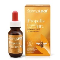 Spring Leaf  Propolis 40% Multipurpose Liquid (Alcohol-Free) 25ml 