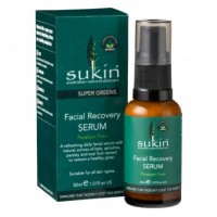 Sukin Super Greens Facial Recovery Serum 30ml 