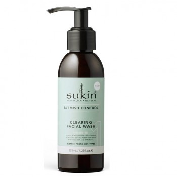 Sukin Blemish Control Clearing Facial Wash 125ml 