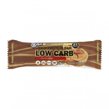 Body Science High Protein Low Carb Bar Peanut Caramel 60g 
