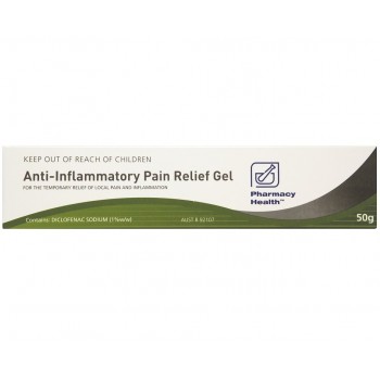 Pharmacy Health Anti-Inflammatory Pain Relief Gel 50g 