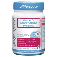 Life Space Women's Microflora Probiotic 60 Cap