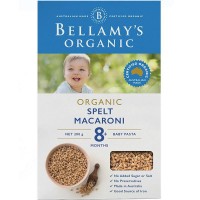 Bellamy's Organic Spelt Macaroni 8+ Months 200g 