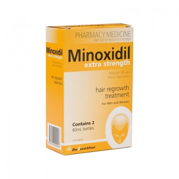 Minoxidil Extra Strength Hair Regrowth Treatment 2x60ml 