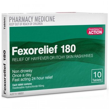 Pharmacy Action Fexorelief 180 10 Tab