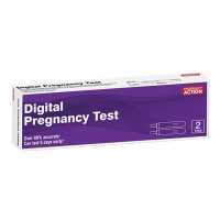 Pharmacy Action Digital Pregnancy Test 2pk 