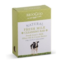MooGoo Cleansing Bar (Goat's Milk, Olive Oil & Cocoa Butter) 130g 