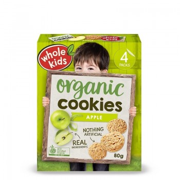 Whole Kids Organic Apple Cookies 80g 