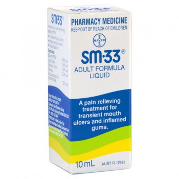 SM33 Adult Formula Liquid 10ml 
