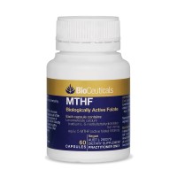 Bioceuticals MTHF  (methyltetrahydrofolate) Levomefolate Calcium 60 Cap