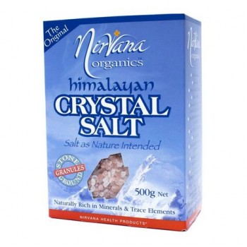 Nirvana Organics Himalyan Crystal Salt Granules 500g 