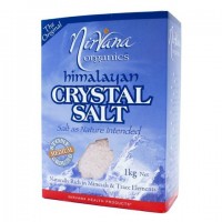 Nirvana Organics Himalyan Crystal Salt Medium 1kg 