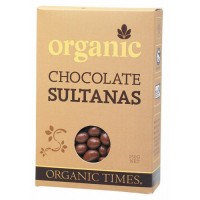 Organic Times Organic Milk Chocolate Sultanas 150g 