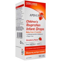 Apohealth Children's Ibuprofen Infant Drops Strawberry 50ml 