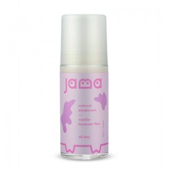 Jama Natural Deodorant Roll On Vanilla/Lavender Fine 50ml 