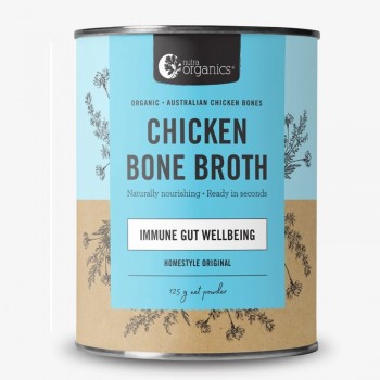 Nutra Organics Homestyle Original Chicken Bone Broth Powder 125g 
