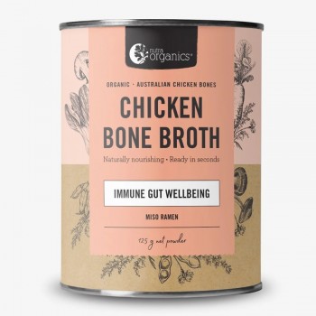 Nutra Organics Miso Ramen Chicken Bone Broth Powder 125g 