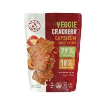 DJ&A Veggie Crackers Capsicum & Sweet Potato 45g 