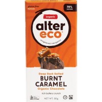 Alter Eco Organic Chocolate-Dark Burnt Caramel 70% 80g 