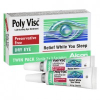 Poly Visc Lubricating Eye Ointment Twin Pk 2x3.5g 