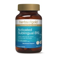 Herbs of Gold Activated Sublingual B12 75 Tab