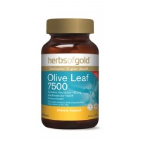 Herbs of Gold Olive Leaf 7500 60 Tab