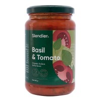 Slendier Organic Italian Pasta Sauce Basil & Tomato 340g 