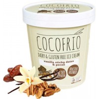 Cocofrio Organic Icecream Vanilla Sticky Date & Pecan 500ml 