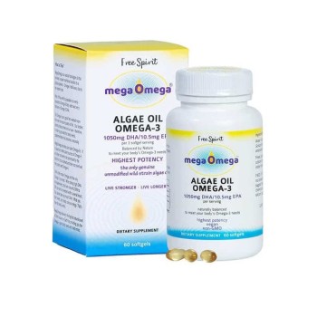 Free Spirit MegaOmega Algae Oil Omega-3  60 Cap