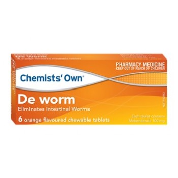 Chemist's Own De Worm 6 Tab