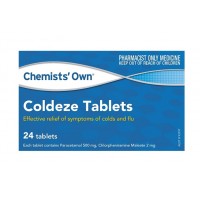 Chemist's Own Coldeze Tablets 24 Tab
